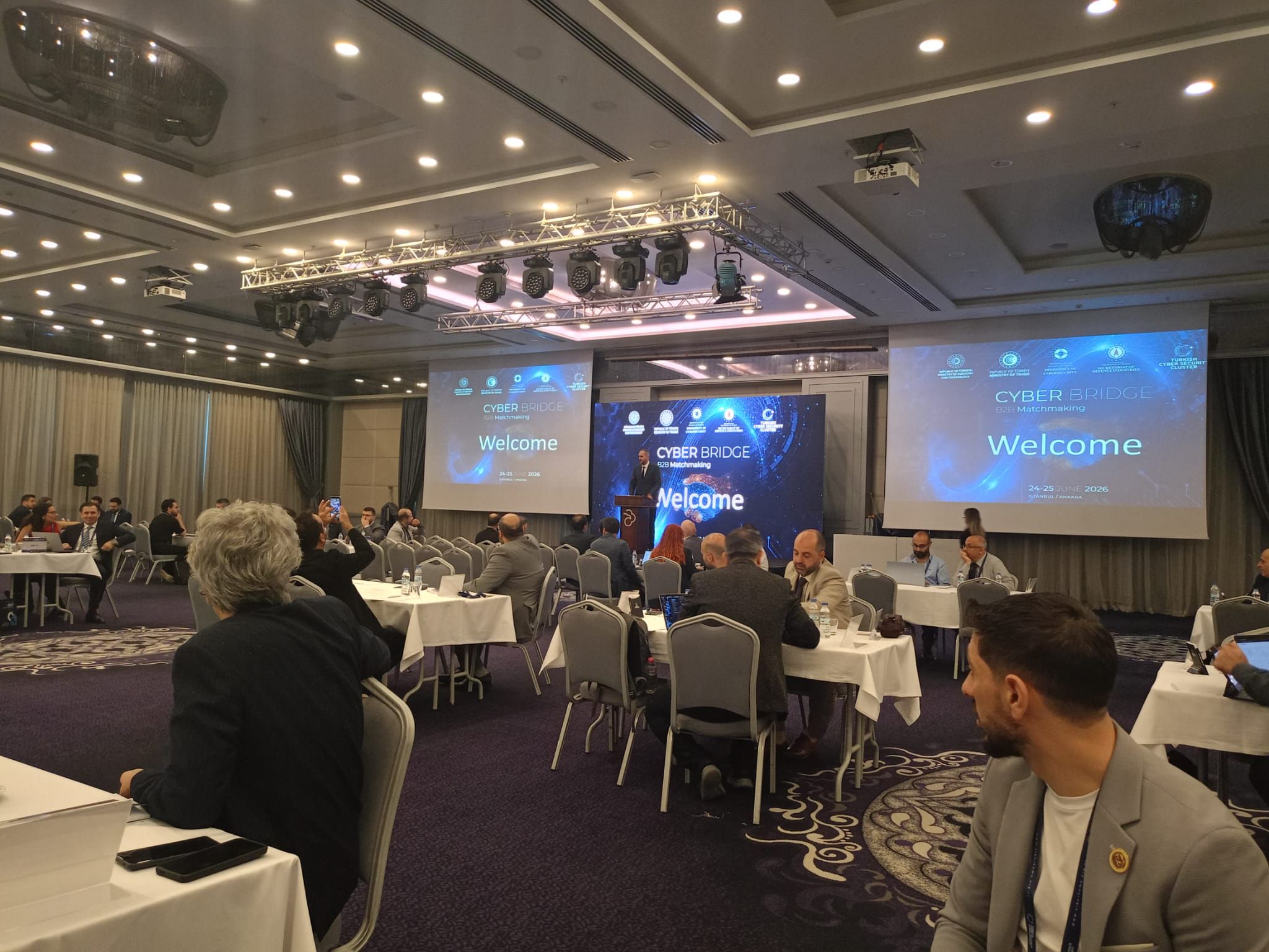 Cyber Bridge B2B Matchmaking welcome session, İstanbul/Ankara, 24-25 June 2026